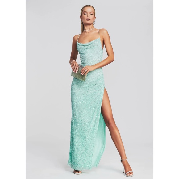 NEW RETROFETE LORETTA SEQUIN DRESS - Picture 4 of 7